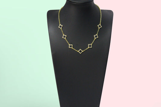 Black Clover Necklace