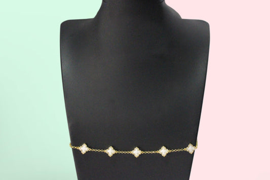 White Clover Bracelet