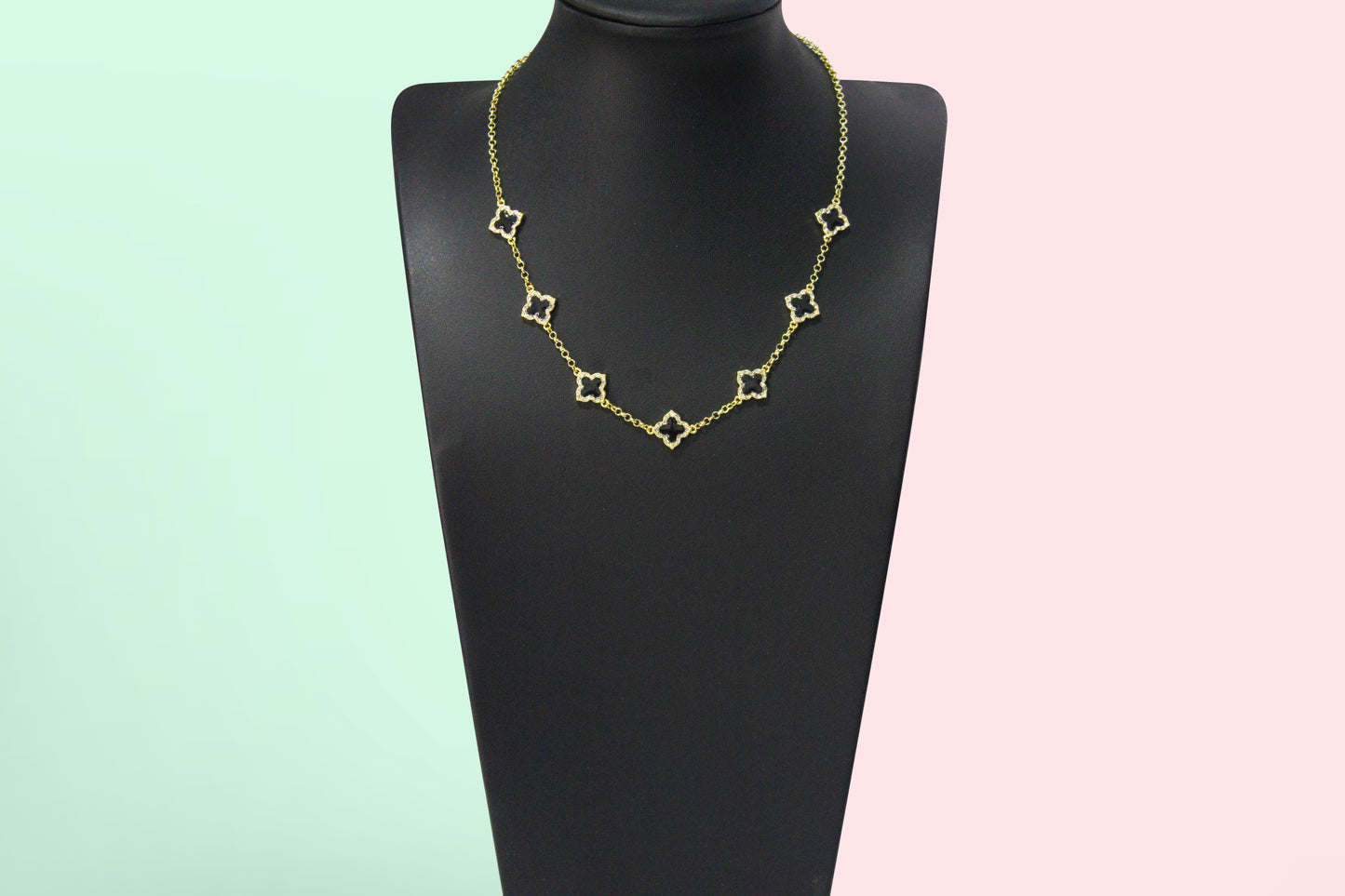 Black Clover Necklace